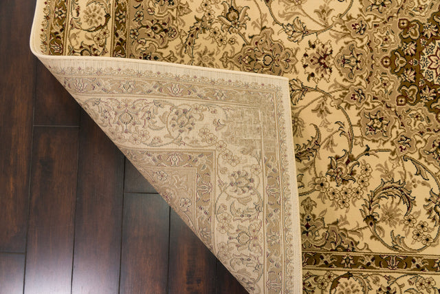 Dynamic Rugs Legacy 58000 Ivory Rugs - corner detail