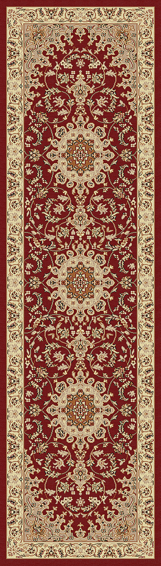 Dynamic Rugs Legacy 58000 Red Rugs - runner view
