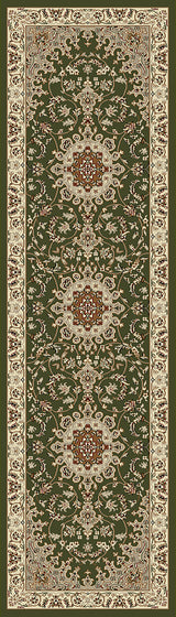 Dynamic Rugs Legacy 58000 Green Rugs - runner view