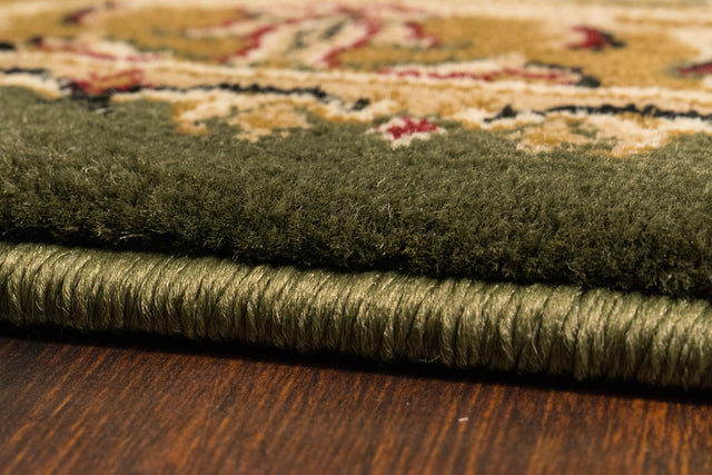 Dynamic Rugs Legacy 58000 Green Rugs - pile detail