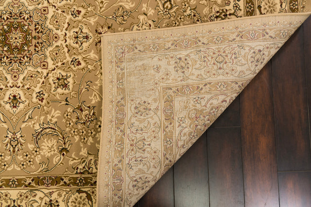 Dynamic Rugs Legacy 58000 Gold Rugs - corner detail