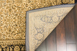 Dynamic Rugs Legacy 58004 Ivory Rugs - corner detail