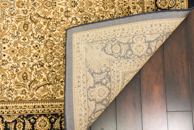 Dynamic Rugs Legacy 58004 Ivory Rugs - corner detail