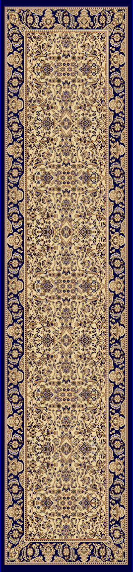 Dynamic Rugs Legacy 58004 Ivory Rugs - runner view