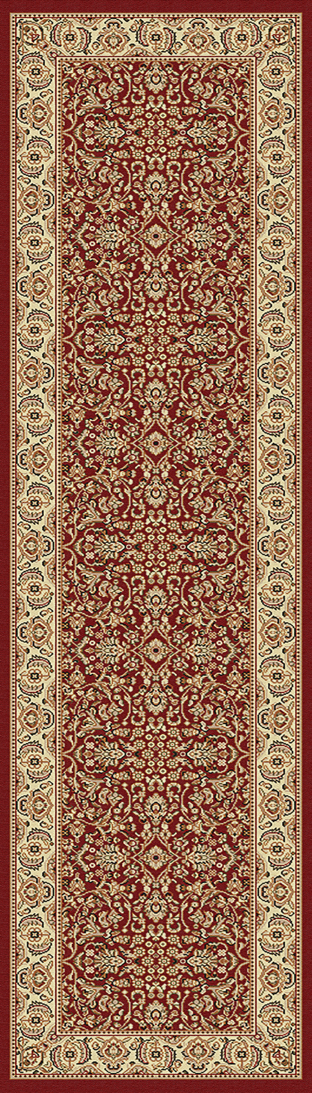 Dynamic Rugs Legacy 58004 Red Rugs - runner view
