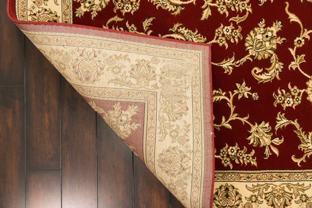 Dynamic Rugs Legacy 58017 Red Rugs - corner detail