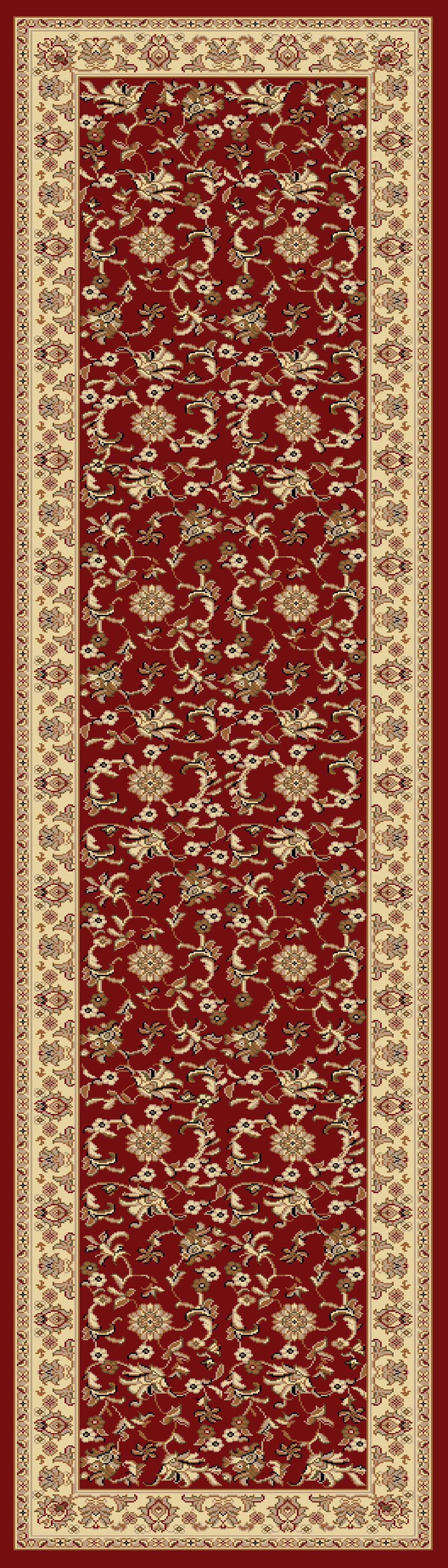 Dynamic Rugs Legacy 58017 Red Rugs - runner view