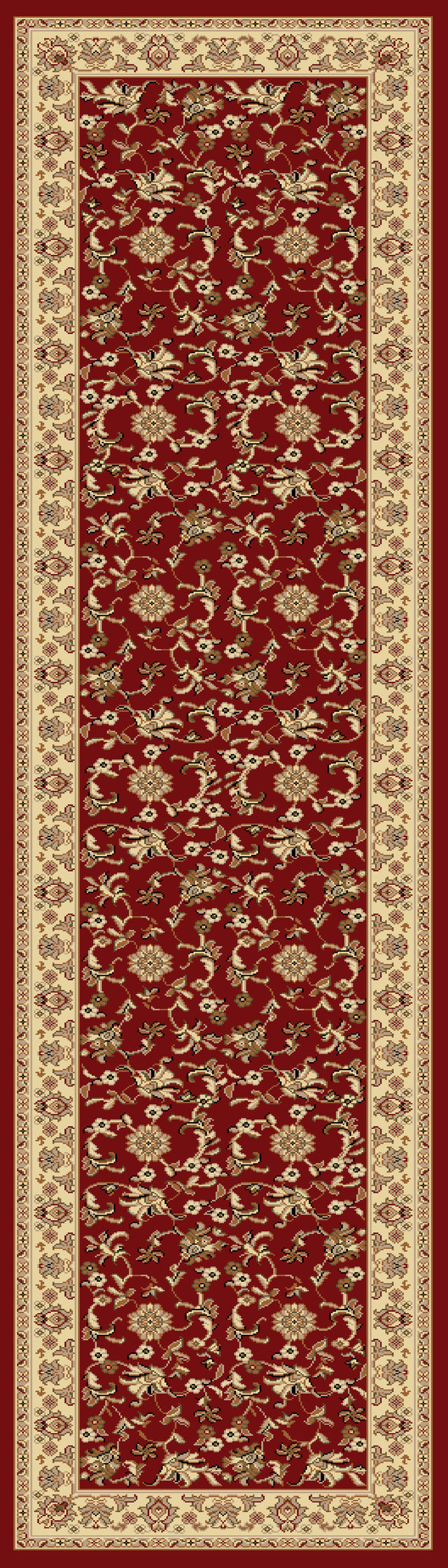 Dynamic Rugs Legacy 58017 Red Rugs - runner view