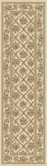 Dynamic Rugs Legacy 58018 Ivory Rugs - runner view
