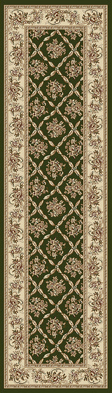 Dynamic Rugs Legacy 58018 Green Rugs - runner view