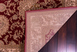 Dynamic Rugs Legacy 58019 Red Rugs - corner detail