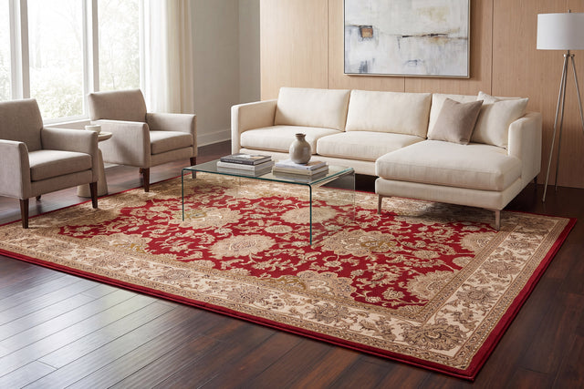 Dynamic Rugs Legacy 58019 Red Rugs - room scene