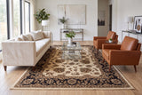 Dynamic Rugs Legacy 58020 Cream / Brown Rugs - room scene