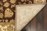 Dynamic Rugs Legacy 58020 Brown Rugs - corner detail