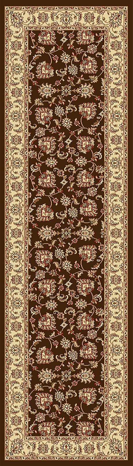 Dynamic Rugs Legacy 58020 Brown Rugs - runner view