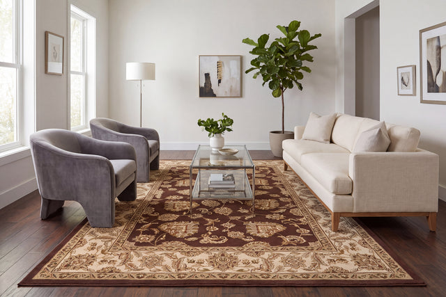 Dynamic Rugs Legacy 58020 Brown Rugs - room scene