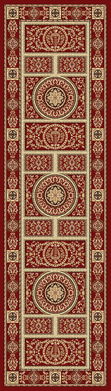 Dynamic Rugs Legacy 58021 Red Rugs - runner view