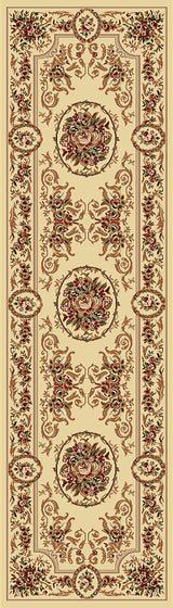 Dynamic Rugs Legacy 58022 Ivory Rugs - runner view