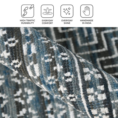 Amer Legacy LEG(V)-25 Ocean Blue area rug - infographic view