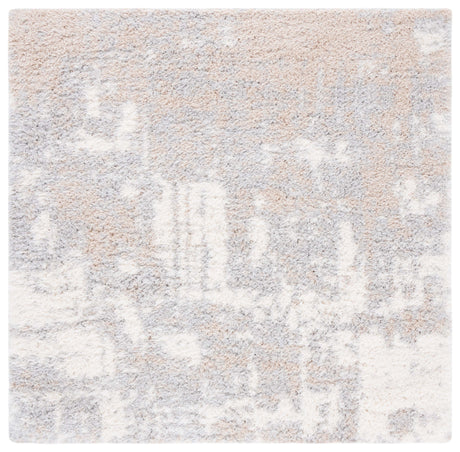 Safavieh Lindsay Shag Lns552F Grey/Ivory Beige Rug.