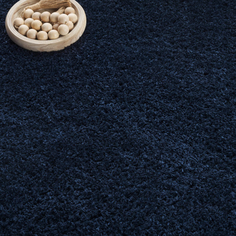 Safavieh Lindsay Shag Lns560N Navy Rug.