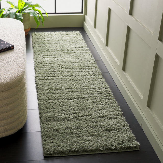 Safavieh Lindsay Shag Lns560Y Green Rug.