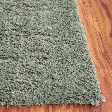 Safavieh Lindsay Shag Lns560Y Green Rug.