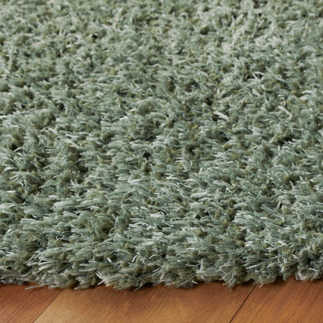 Safavieh Lindsay Shag Lns560Y Green Rug.