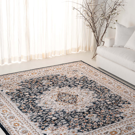 Safavieh Lauren Ralph Lauren Lrl1121N Ivory/Navy Rug.