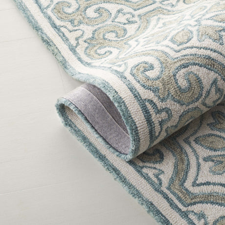 Safavieh Lauren Ralph Lauren Lrl6944J Teal/Ivory Rug.