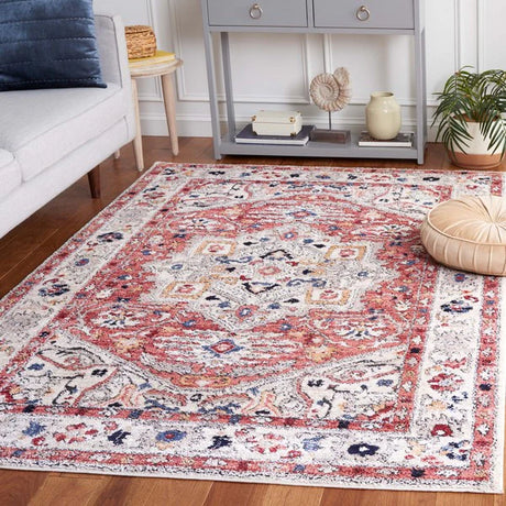 Safavieh Luna Lun100P Beige/Rust Rug.