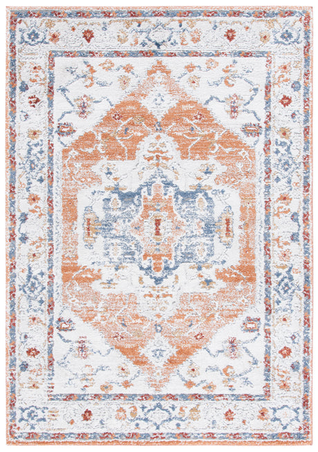 Safavieh Luna Lun102A Ivory/Rust Rug.