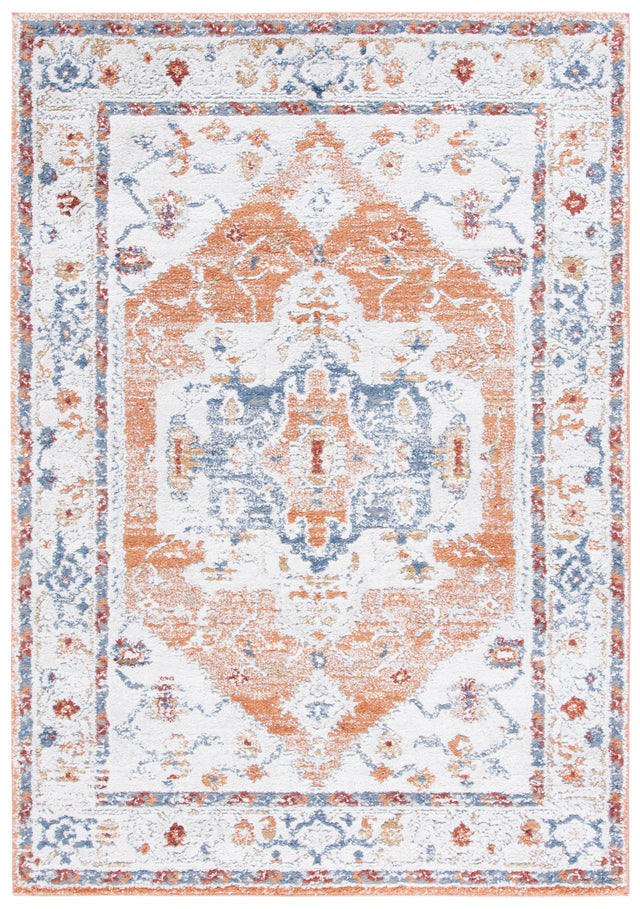 Safavieh Luna Lun102A Ivory/Rust Rug.