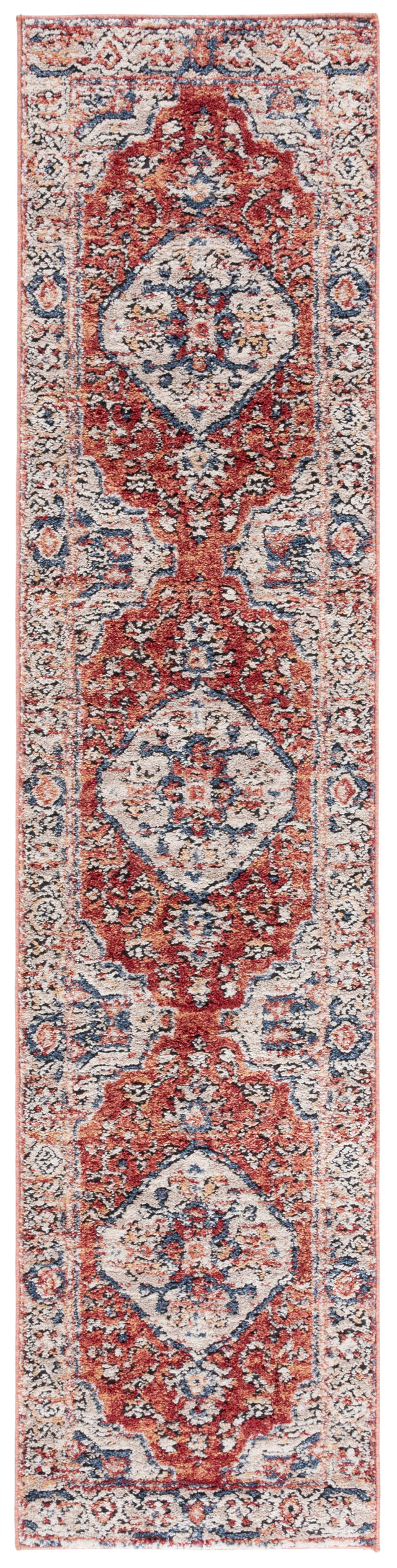 Safavieh Luna Lun108B Beige/Rust Blue Rug.