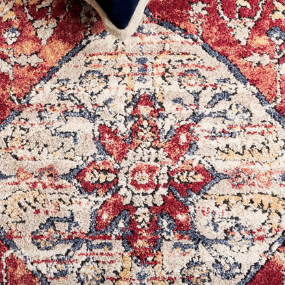 Safavieh Luna Lun108B Beige/Rust Blue Area Rug