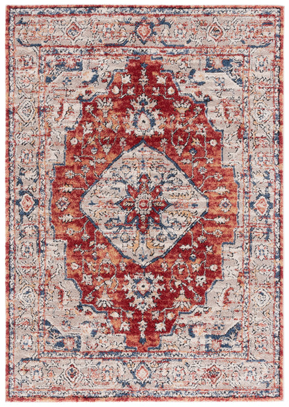 Safavieh Luna Lun108B Beige/Rust Blue Area Rug