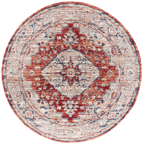 Safavieh Luna Lun108B Beige/Rust Blue Rug.