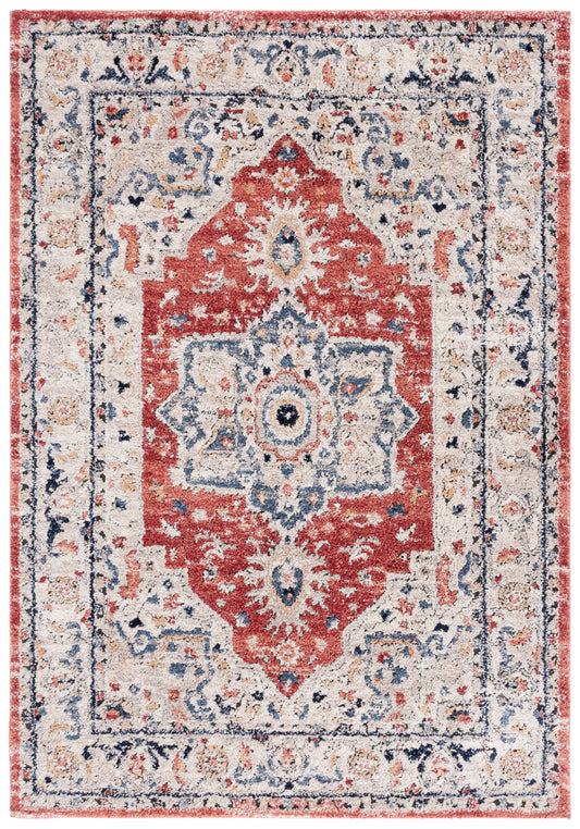 Safavieh Luna Lun110A Beige/Rust Blue Area Rug