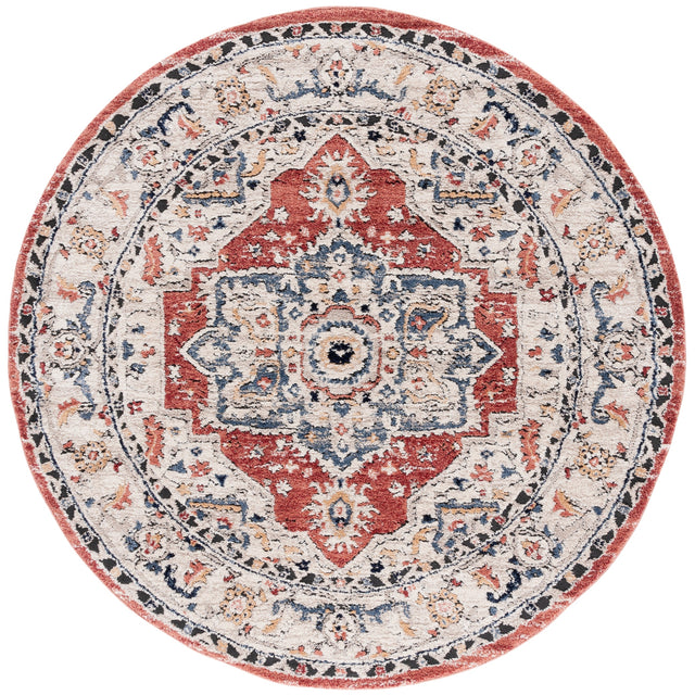 Safavieh Luna Lun110A Beige/Rust Blue Rug.