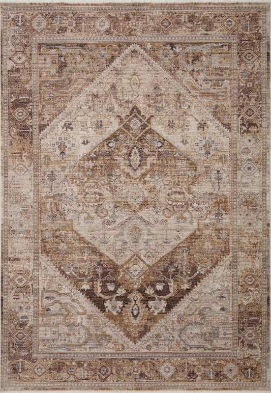 Loloi Lyra Lyr-07 Natural/Mocha Area Rug