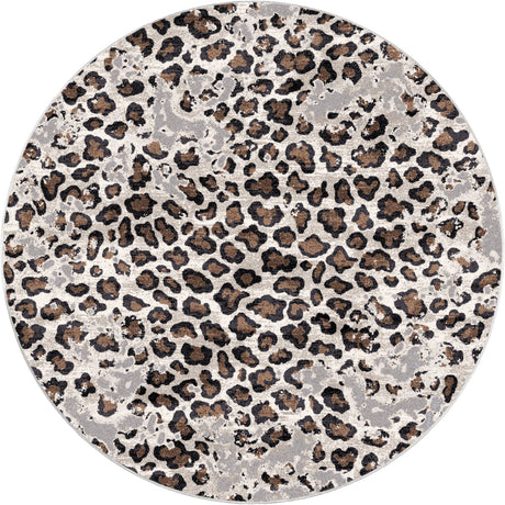 American Dakota Leopard Lounge Natural Rug