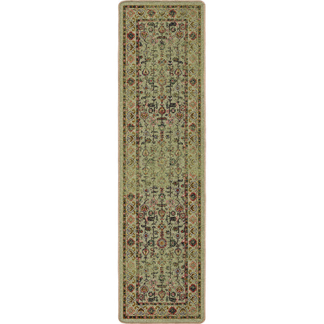 American Dakota Let's Talk Persian Olive Rug