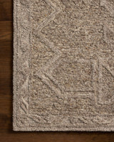 Loloi Mabel MBL-01 Traditional Hand Tufted Bark, Graphite Rug