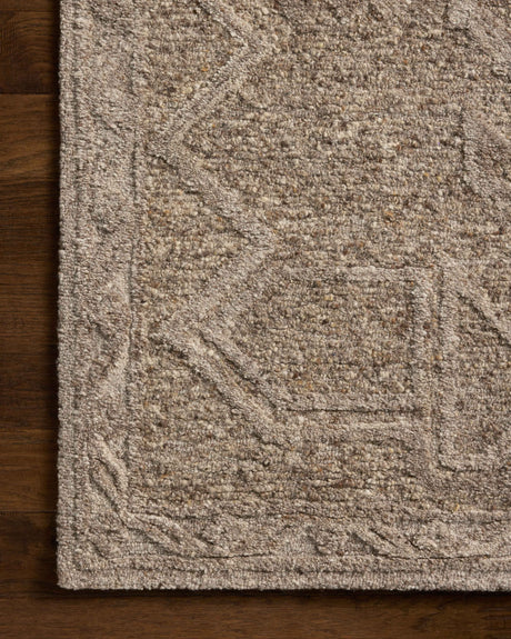 Loloi Mabel MBL-01 Traditional Hand Tufted Bark, Graphite Rug