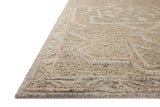 Loloi Mabel MBL-01 Traditional Hand Tufted Pebble, Mist Rug