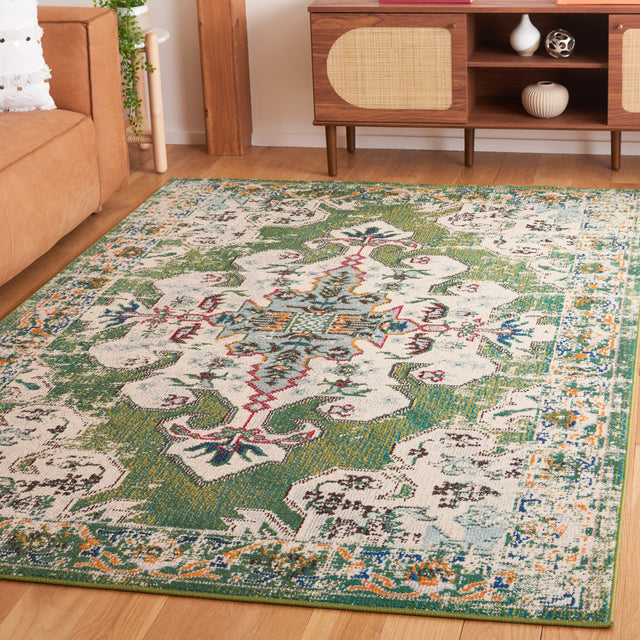 Safavieh Madison Mad452Y Green/Aqua Rug.