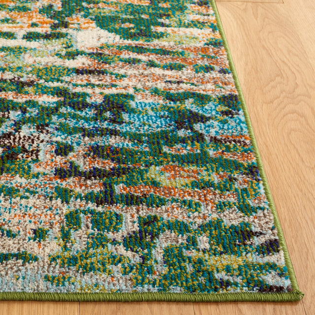 Safavieh Madison Mad454Y Green/Rust Rug.