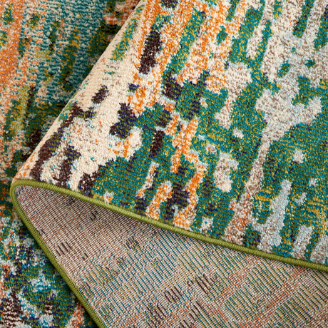 Safavieh Madison Mad454Y Green/Rust Rug.