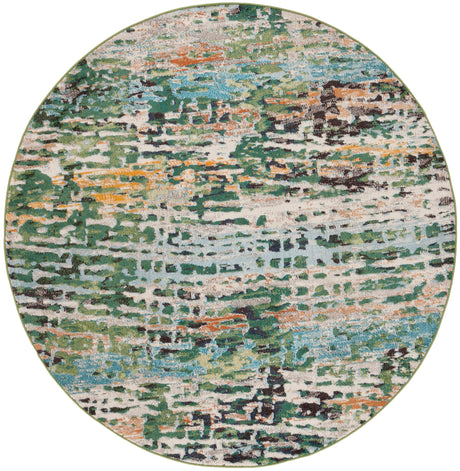 Safavieh Madison Mad454Y Green/Rust Rug.