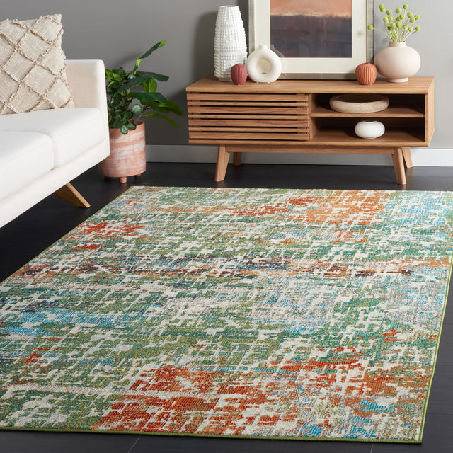 Safavieh Madison Mad469W Sage/Rust Rug.